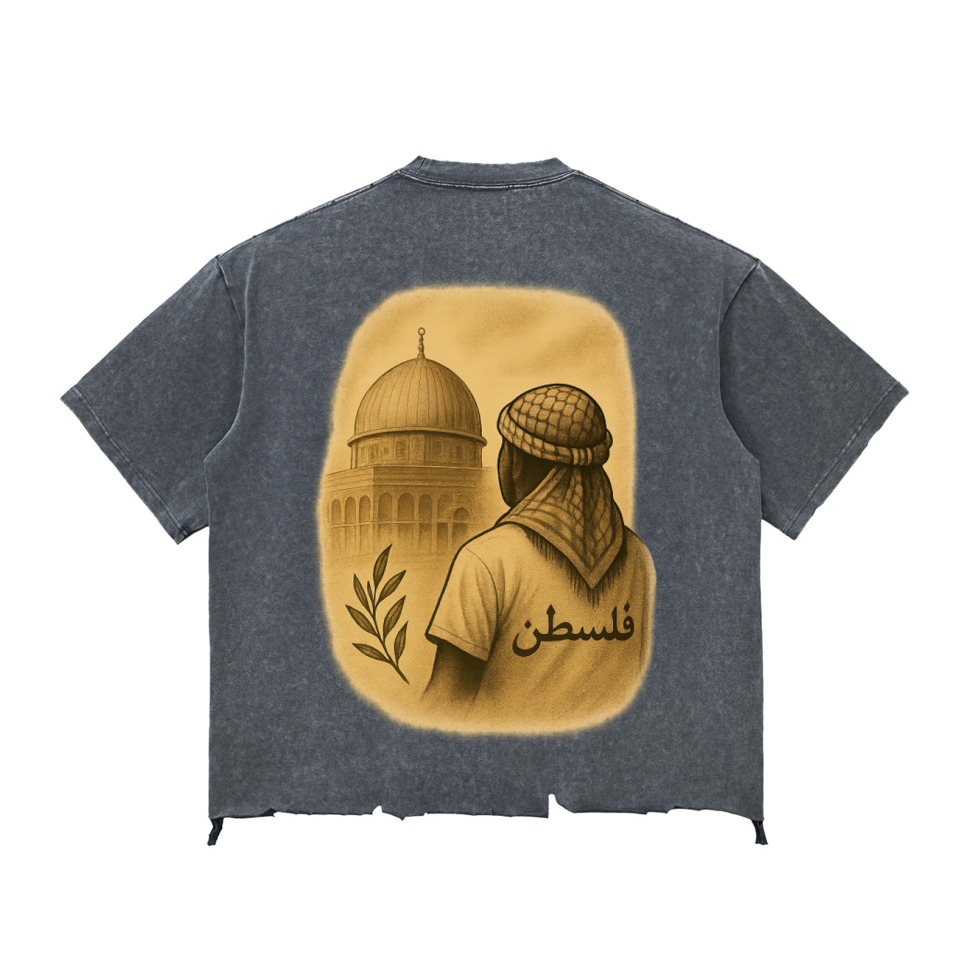 1948 Raw-Hem Boxy T-shirt