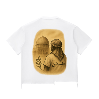 1948 Raw-Hem Boxy T-shirt